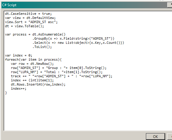 C# snippet