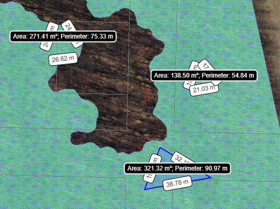 Labels from previously deleted graphics reappear when adding new polygon measurement