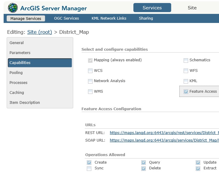 ArcGIS Service