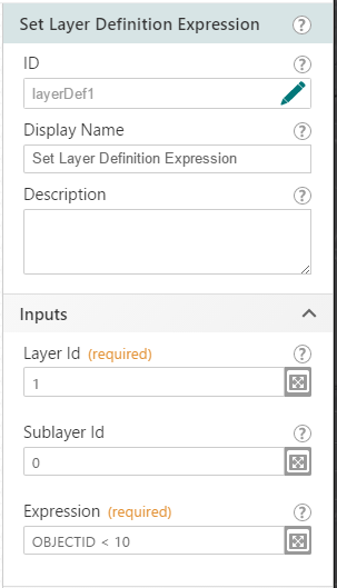 SetLayerDefConfig