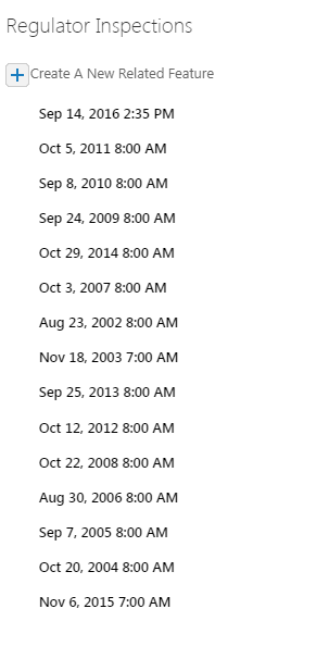 Related Features not in any order