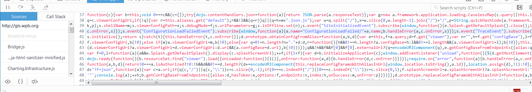 error details