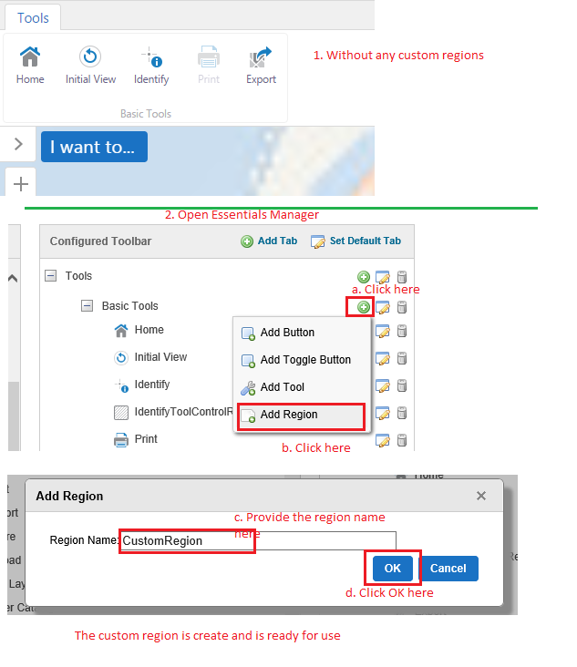 Create Custom Region