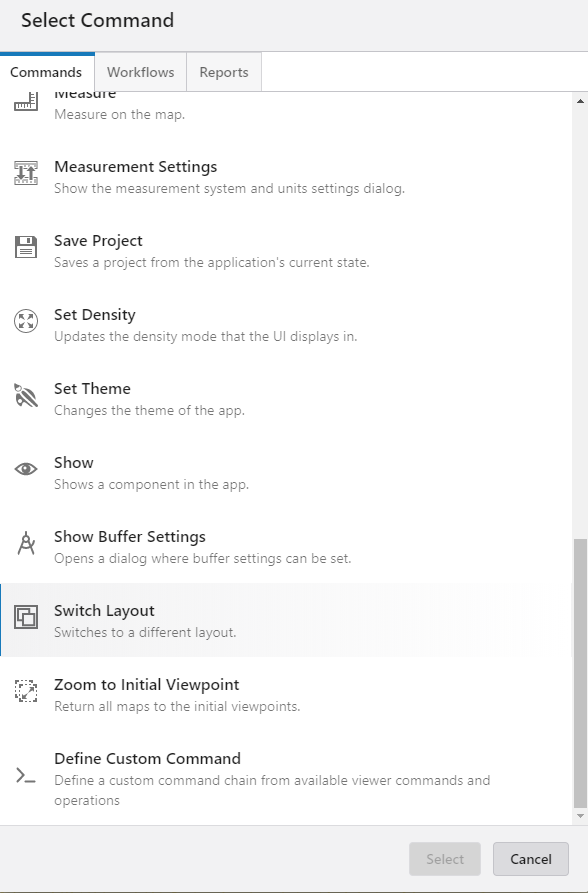 switch layout