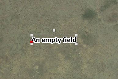 Image of text with halos in the HTML5 viewer