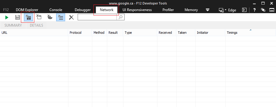 'Always refresh from server' button in IE 11.