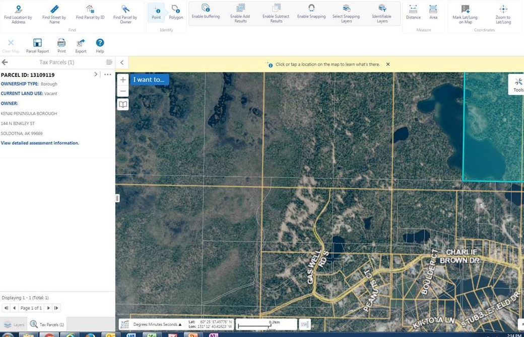 parcel offset on basemap