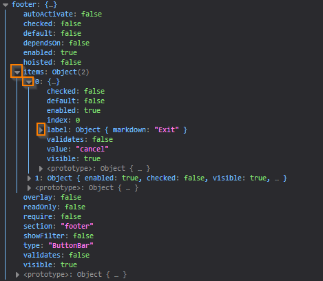 Dev Console Drilldown