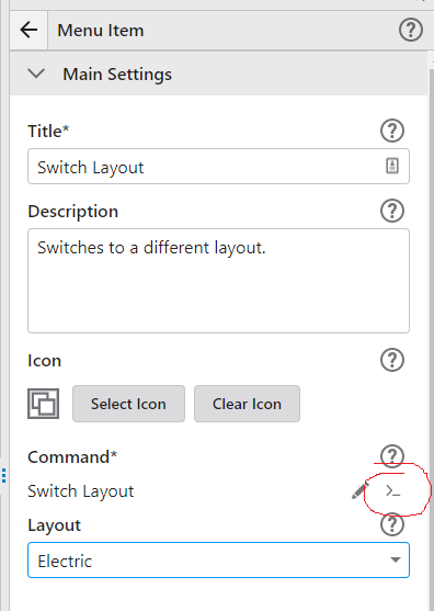 switch layout settings form